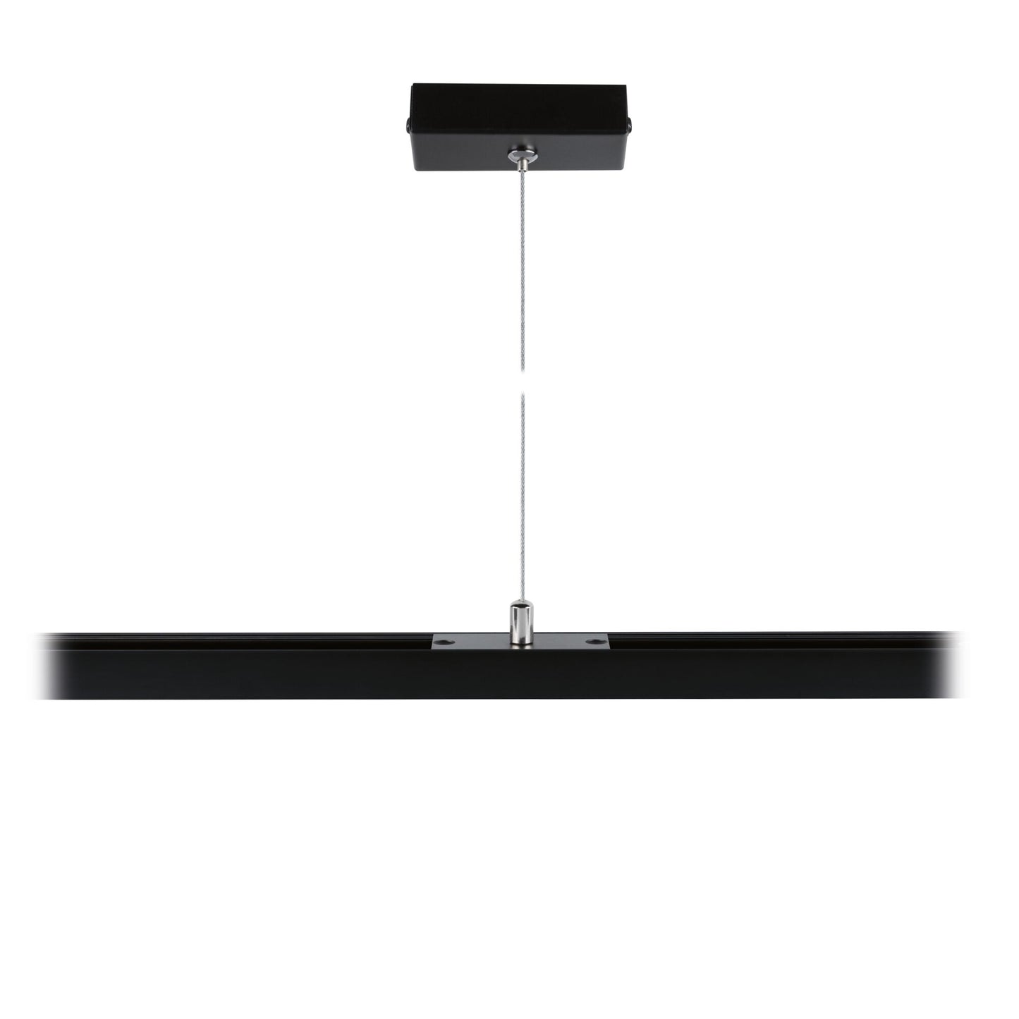 Paulmann Linion Zubehör Seilabhängung Signalschwarz 40x80mm