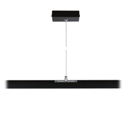 Paulmann Linion Zubehör Seilabhängung Signalschwarz 40x80mm