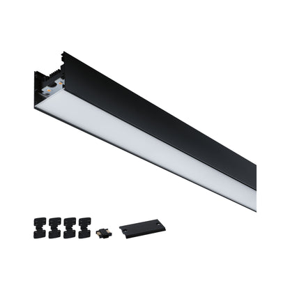 Paulmann Linion Einspeisung Power Channel 230/24V 100VA Signalschwarz 1m