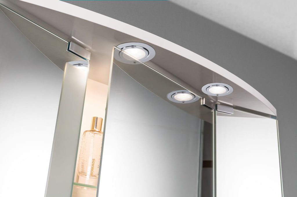 Paulmann Möbel EBL Klipp Klapp max.20W 12V G4 72mm Chrom/Stahlblech/Glas