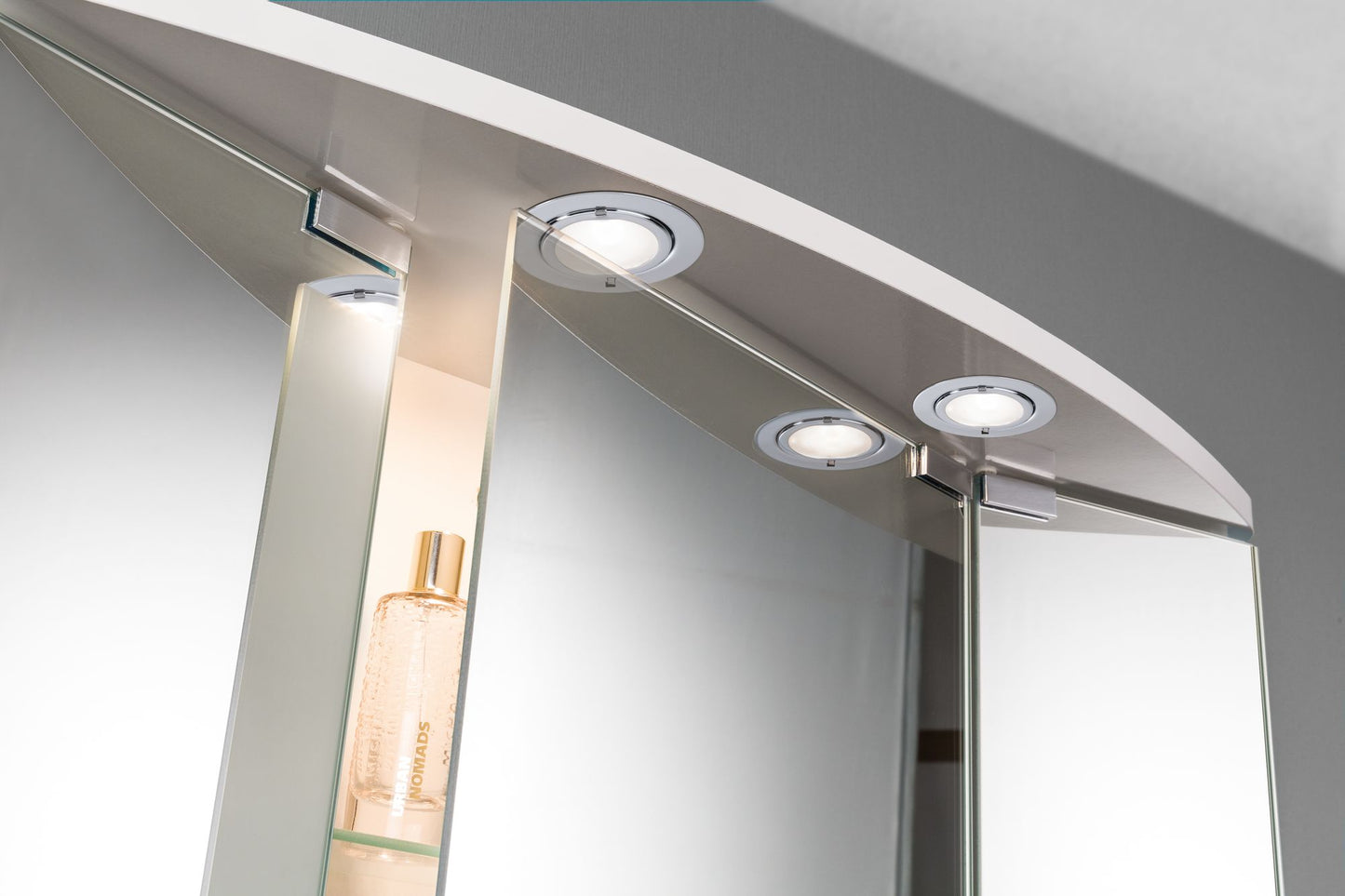 Paulmann Möbel EBL Klipp Klapp max.20W 12V G4 72mm Chrom/Stahlblech/Glas