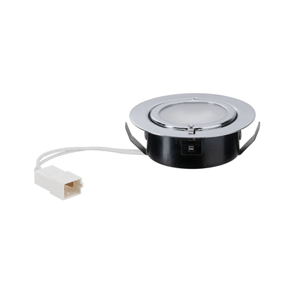 Paulmann Möbel EBL Klipp Klapp max.20W 12V G4 72mm Chrom/Stahlblech/Glas