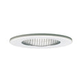 Paulmann Möbel EBL Schutzglas strukturiert max.20W 12V G4 66mm Weiß/Stahlblech/Glas