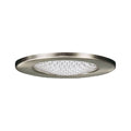 Paulmann Möbel EBL Schutzglas strukturiert max.20W 12V G4 66mm Eisen geb/Stahl/Glas
