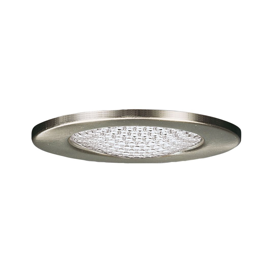Paulmann Möbel EBL Schutzglas strukturiert max.20W 12V G4 66mm Eisen geb/Stahl/Glas