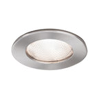 Paulmann Möbel EBL Schutzglas strukturiert max.20W 12V G4 66mm Eisen geb/Stahl/Glas