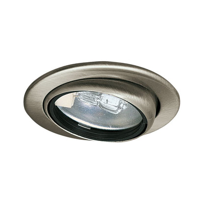 Paulmann Möbel EBL schwenkbar max.20W 12V G4 69mm Eisen gebürstet/Stahlblech/Glas