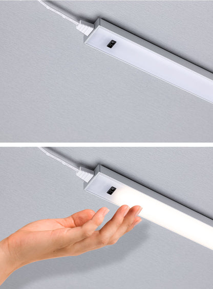 Paulmann LED Unterschrankleuchte Inline Starterset 2x4W 350x26mm 2x350lm 24V  Chrom matt