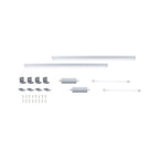 Paulmann LED Unterschrankleuchte Inline Erweiterungsset 2x4W 350x26mm 2x350lm 24V  Chrom matt