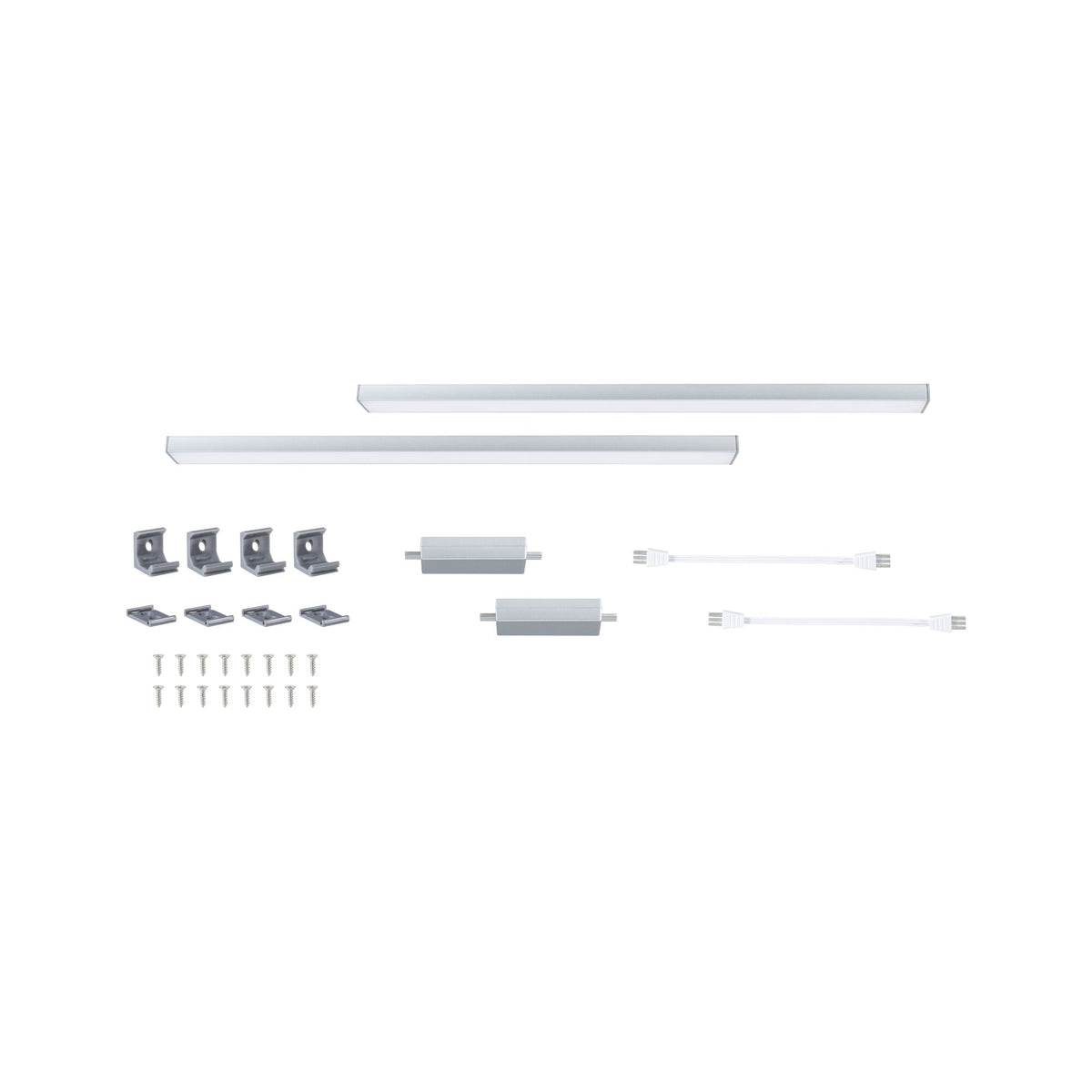 Paulmann LED Unterschrankleuchte Inline Erweiterungsset 2x4W 350x26mm 2x350lm 24V  Chrom matt