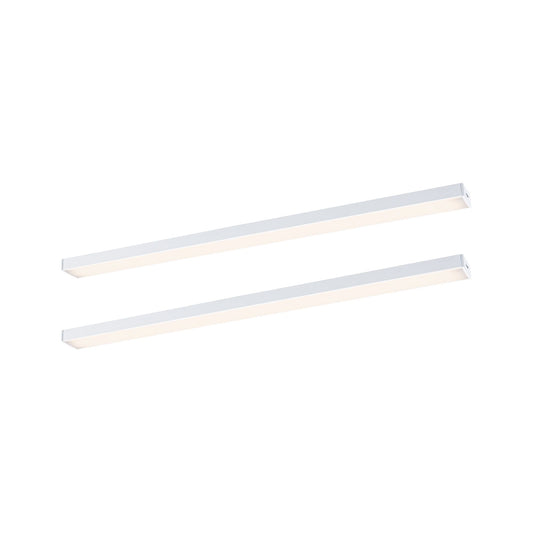Paulmann LED Unterschrankleuchte Inline Erweiterungsset 2x4W 350x26mm 2x350lm 24V  Weiß matt