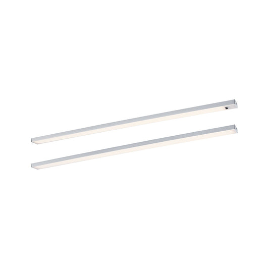 Paulmann LED Unterschrankleuchte Inline Starterset 2x6W 550x26mm 2x500lm 24V  Chrom matt