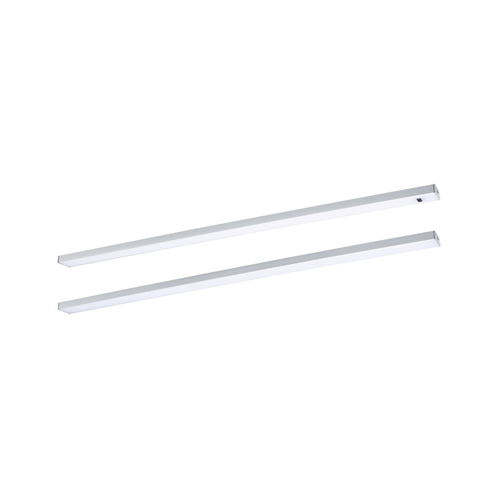 Paulmann LED Unterschrankleuchte Inline Starterset 2x6W 550x26mm 2x500lm 24V  Chrom matt