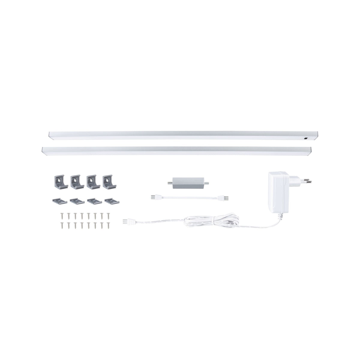 Paulmann LED Unterschrankleuchte Inline Starterset 2x6W 550x26mm 2x500lm 24V  Chrom matt