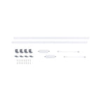 Paulmann LED Unterschrankleuchte Inline Erweiterungsset 2x6W 550x26mm 2x500lm 24V  Weiß matt