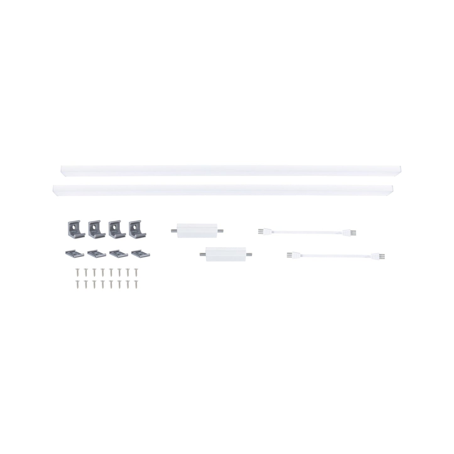 Paulmann LED Unterschrankleuchte Inline Erweiterungsset 2x6W 550x26mm 2x500lm 24V  Weiß matt