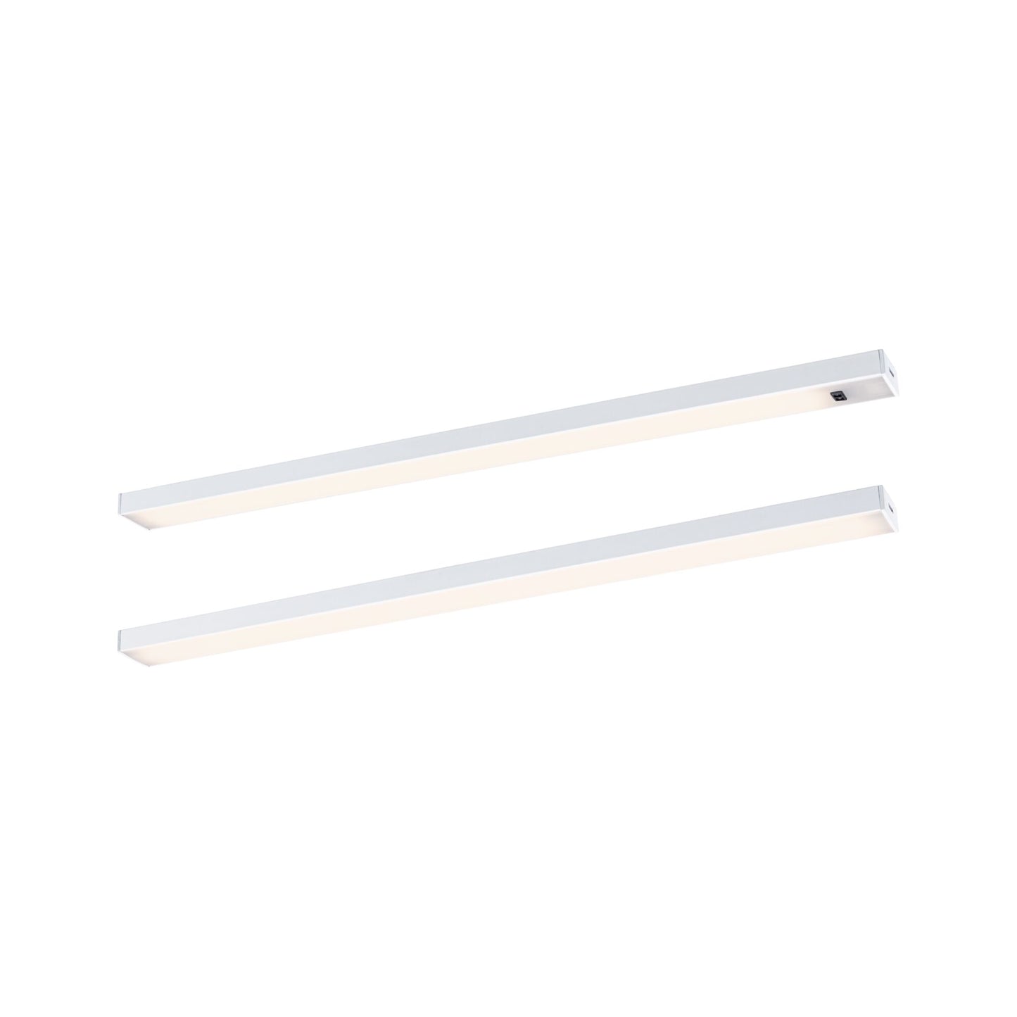 Paulmann LED Unterschrankleuchte Inline Starterset 2x4W 350x26mm 2x350lm 24V  Weiß matt