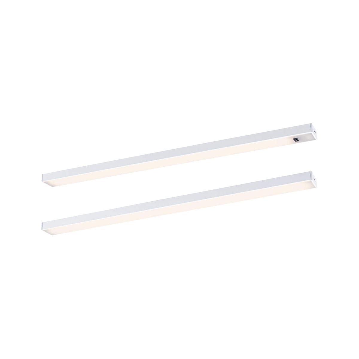 Paulmann LED Unterschrankleuchte Inline Starterset 2x4W 350x26mm 2x350lm 24V  Weiß matt