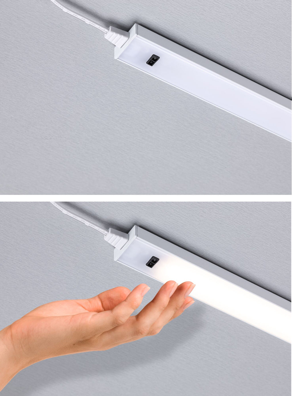 Paulmann LED Unterschrankleuchte Inline Starterset 2x4W 350x26mm 2x350lm 24V  Weiß matt