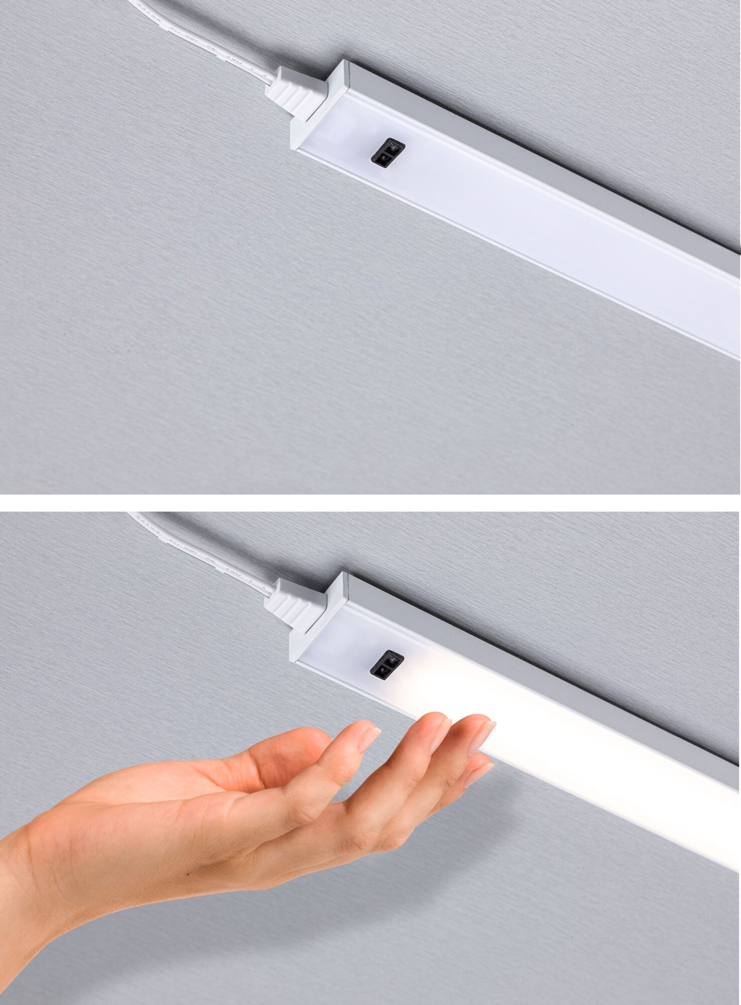 Paulmann LED Unterschrankleuchte Inline Starterset 2x4W 350x26mm 2x350lm 24V  Weiß matt