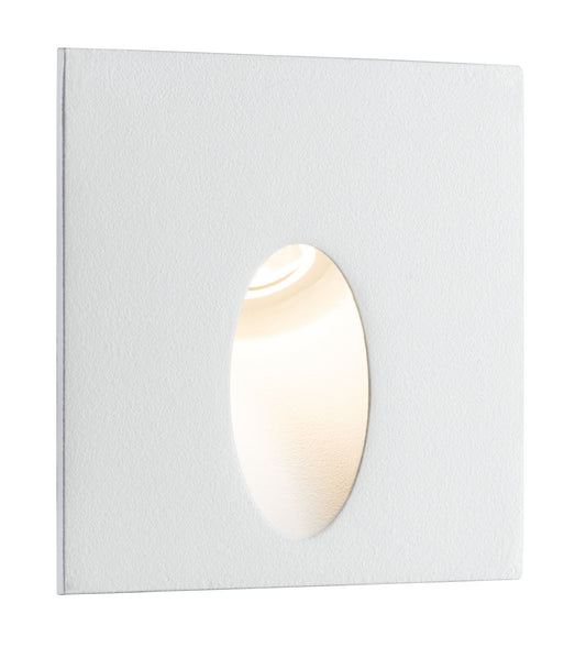Paulmann Wand EBL LED IP54 2,5W 3000K eckig Weiß matt Aluminium
