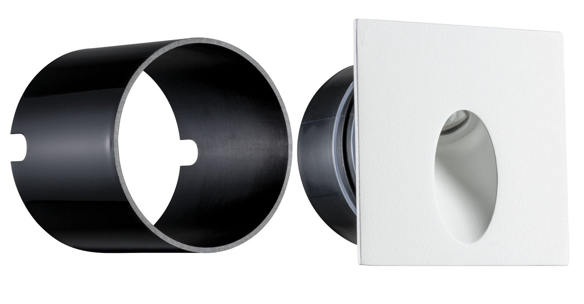 Paulmann Wand EBL LED IP54 2,5W 3000K eckig Weiß matt Aluminium