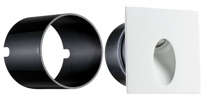 Paulmann Wand EBL LED IP54 2,5W 3000K eckig Weiß matt Aluminium