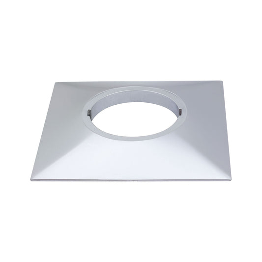 Paulmann Profi Aufbauring eckig UpDownlight LED 80mm Chrom matt/Alu Zink
