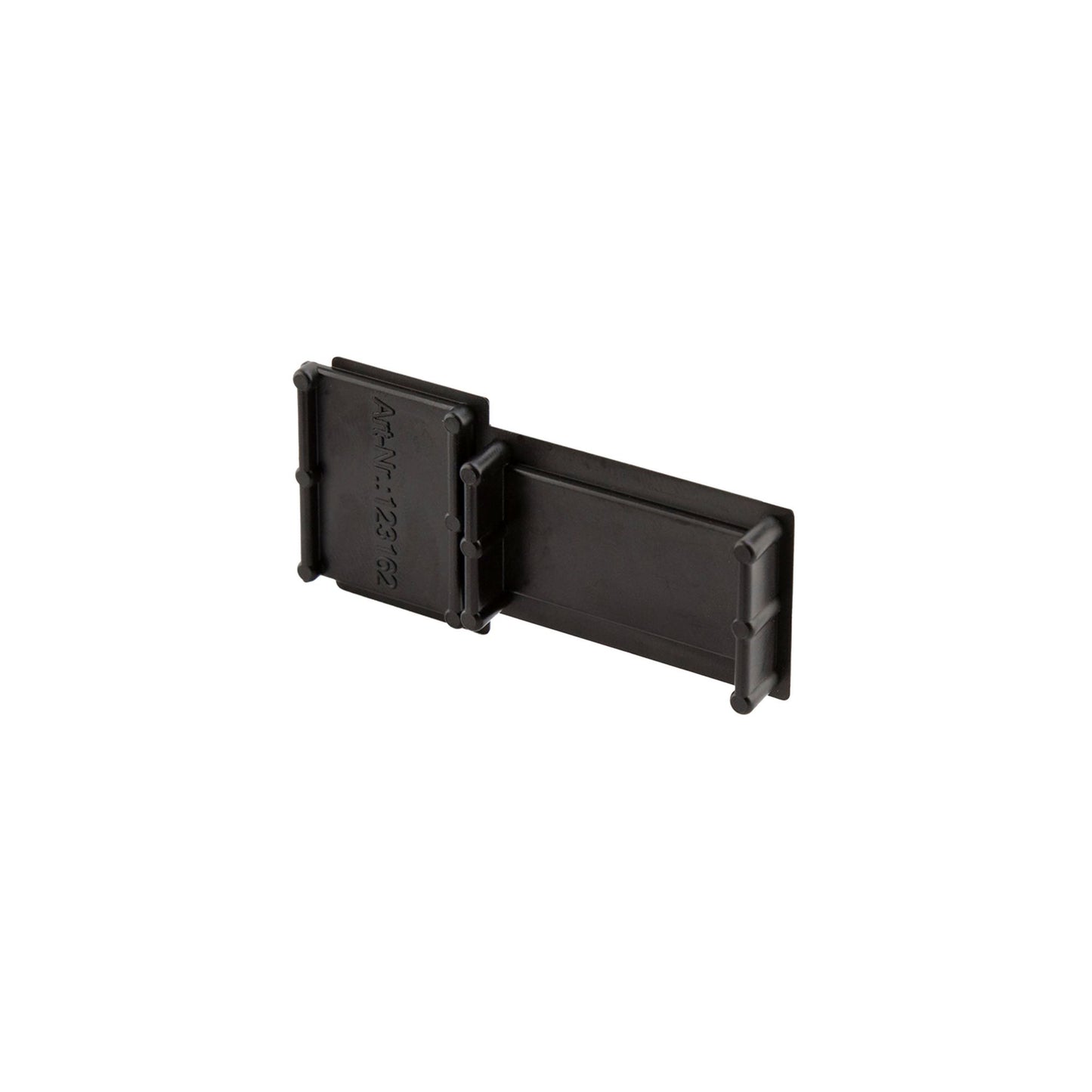 Deko-Light Combo Einbau/Fassade/Dämmung 2 St. Endkappe Verbindung Montageprofil - Trafoprofil, schwarz