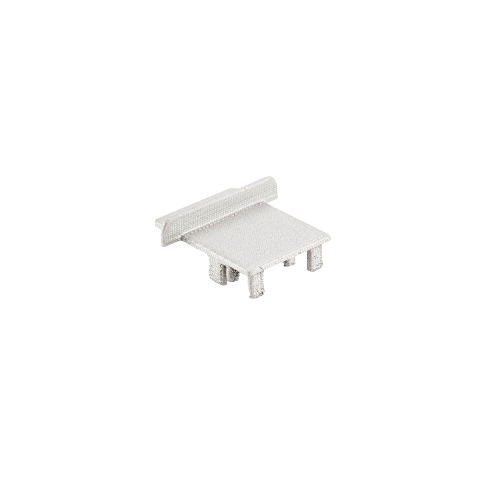 Deko-Light Combo  Endkappe 2 St. T-Leuchtenprofil, H-LT-02-20, grau