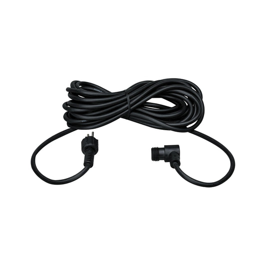 Paulmann Special Line Verlängerungskabel IP65 5m Schwarz / Gummi