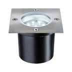 Paulmann Special EBL Set Boden eckig LED 3x1,2W 6VA 230/12V 100mm Edelstahl/Edelstahl