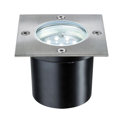 Paulmann Special EBL Set Boden eckig LED 3x1,2W 6VA 230/12V 100mm Edelstahl/Edelstahl