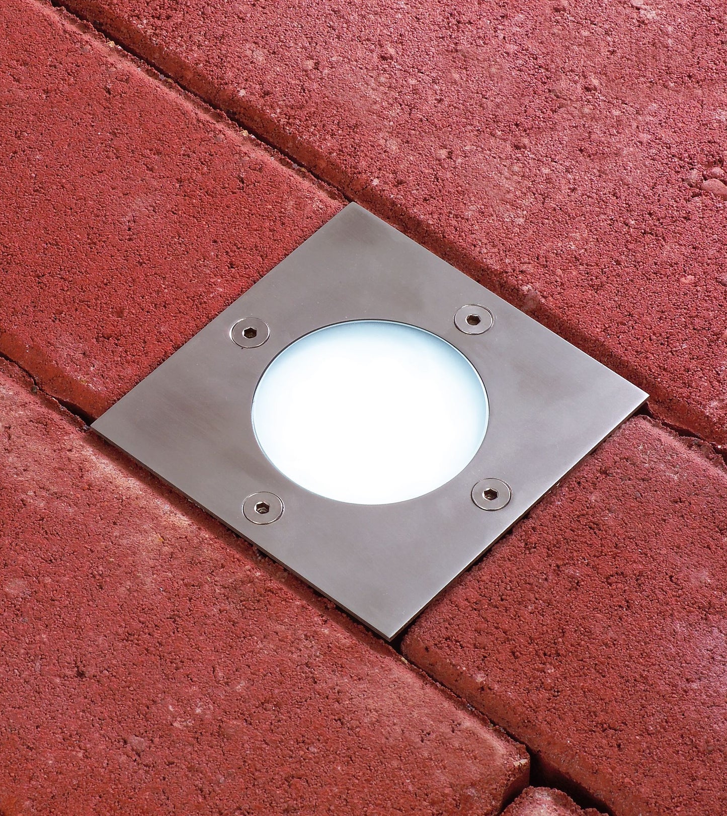 Paulmann Special EBL Set Boden eckig LED 3x1,2W 6VA 230/12V 100mm Edelstahl/Edelstahl