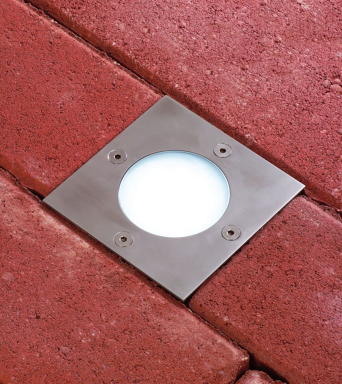 Paulmann Special EBL Set Boden eckig LED 3x1,2W 6VA 230/12V 100mm Edelstahl/Edelstahl