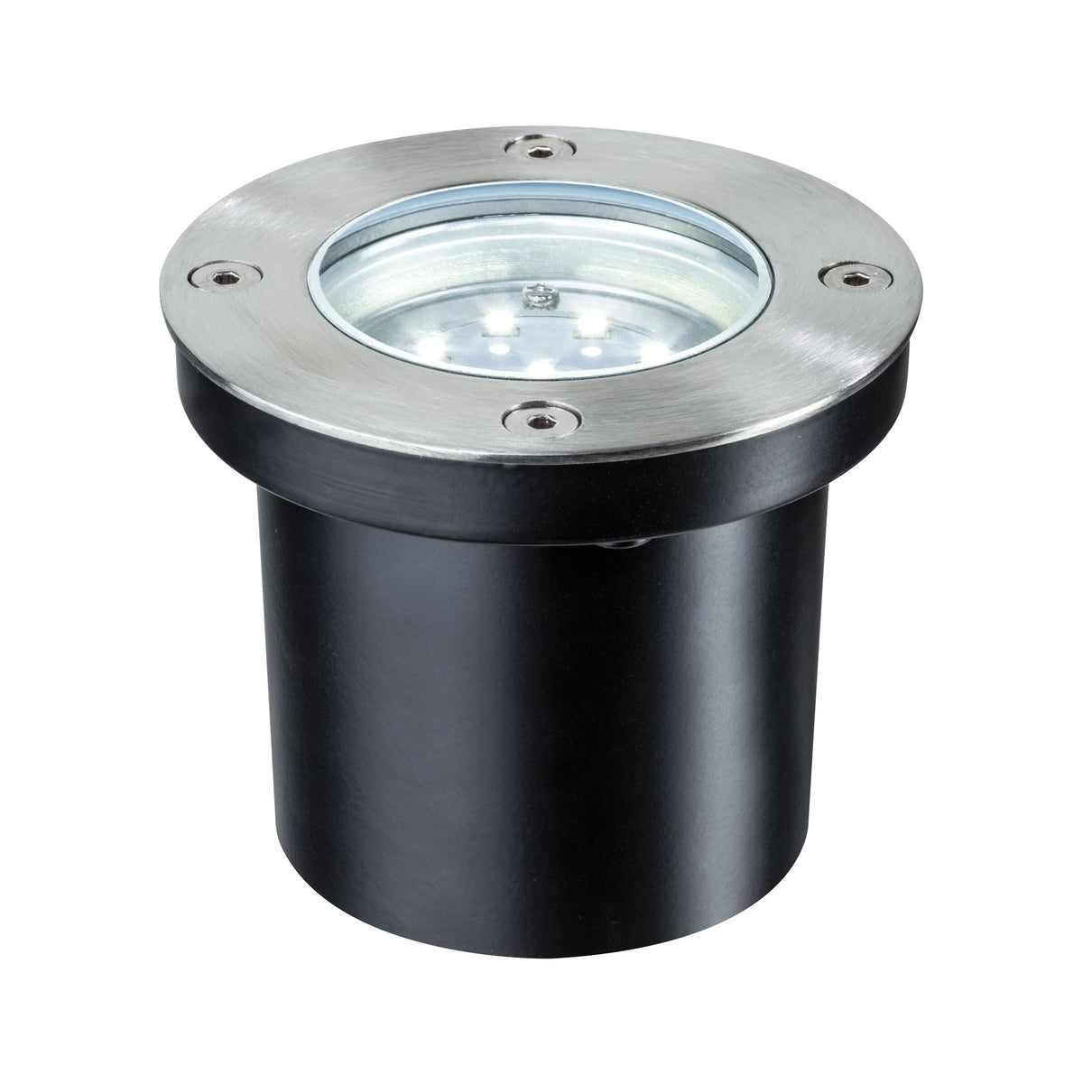 Paulmann Special EBL Set Boden rund LED 3x1,2W 6VA 230/12V 98mm Edelstahl/Edelstahl