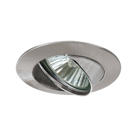Paulmann Premium EBL Set schwenkbar 6x50W 230V GU10 51mm Eisen gebürstet/Alu Zink