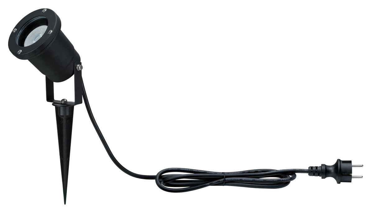Paulmann Special Line Garden Spotlight IP65 GU10 3,5W 230V Schwarz Alu