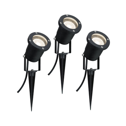 Paulmann Special Line Garden Spotlight IP65 GU10 3x3,5W 230V 3000K Schwarz Alu