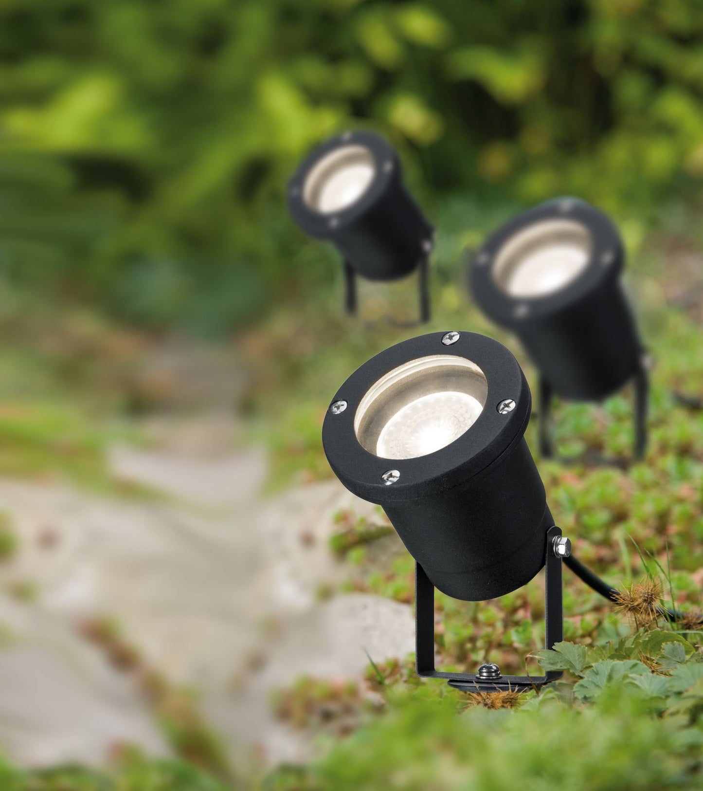 Paulmann Special Line Garden Spotlight IP65 GU10 3x3,5W 230V 3000K Schwarz Alu