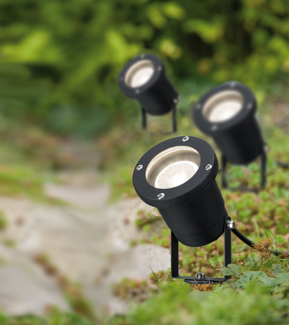 Paulmann Special Line Garden Spotlight IP65 GU10 3x3,5W 230V 3000K Schwarz Alu