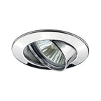 Paulmann Premium EBL schwenkbar max.50W 230V GU10 51mm Chrom/Alu Zink