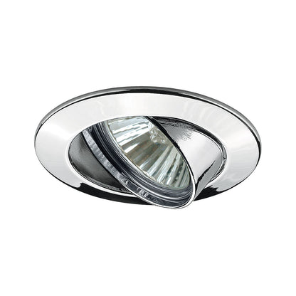 Paulmann Premium EBL schwenkbar max.50W 230V GU10 51mm Chrom/Alu Zink