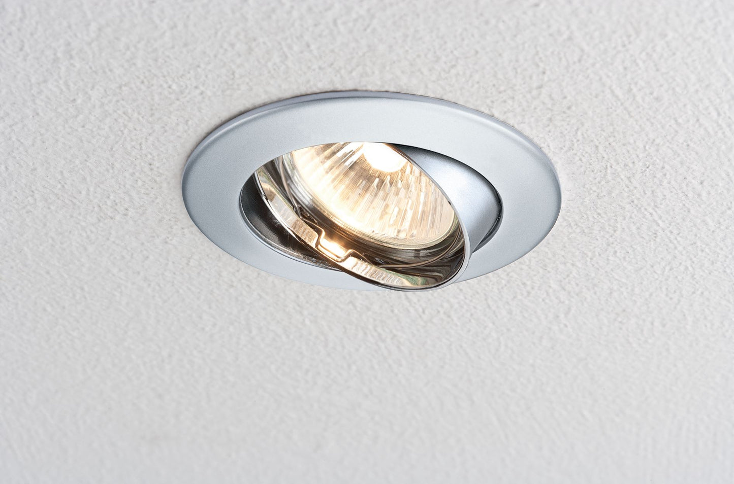 Paulmann Premium EBL schwenkbar max.50W 230V GU10 51mm Chrom matt/Alu Zink