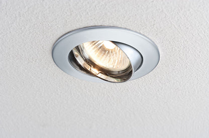 Paulmann Premium EBL schwenkbar max.50W 230V GU10 51mm Chrom matt/Alu Zink