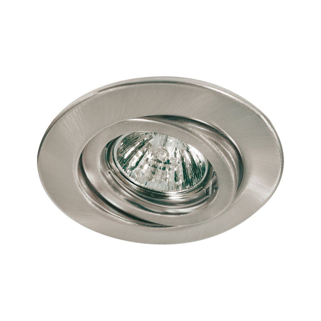 Paulmann Quality EBL schwenkbar max.50W 12V GU5,3 51mm Eisen gebürstet/Stahlblech