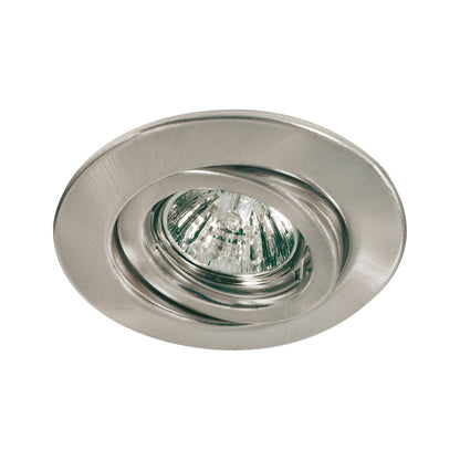 Paulmann Quality EBL schwenkbar max.50W 12V GU5,3 51mm Eisen gebürstet/Stahlblech