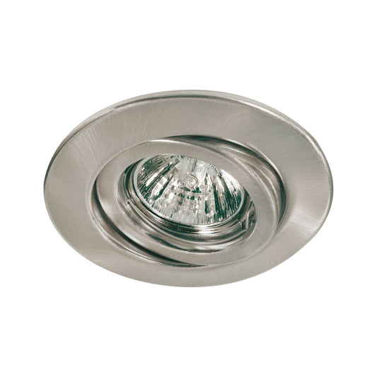 Paulmann Quality EBL schwenkbar max.50W 12V GU5,3 51mm Eisen gebürstet/Stahlblech