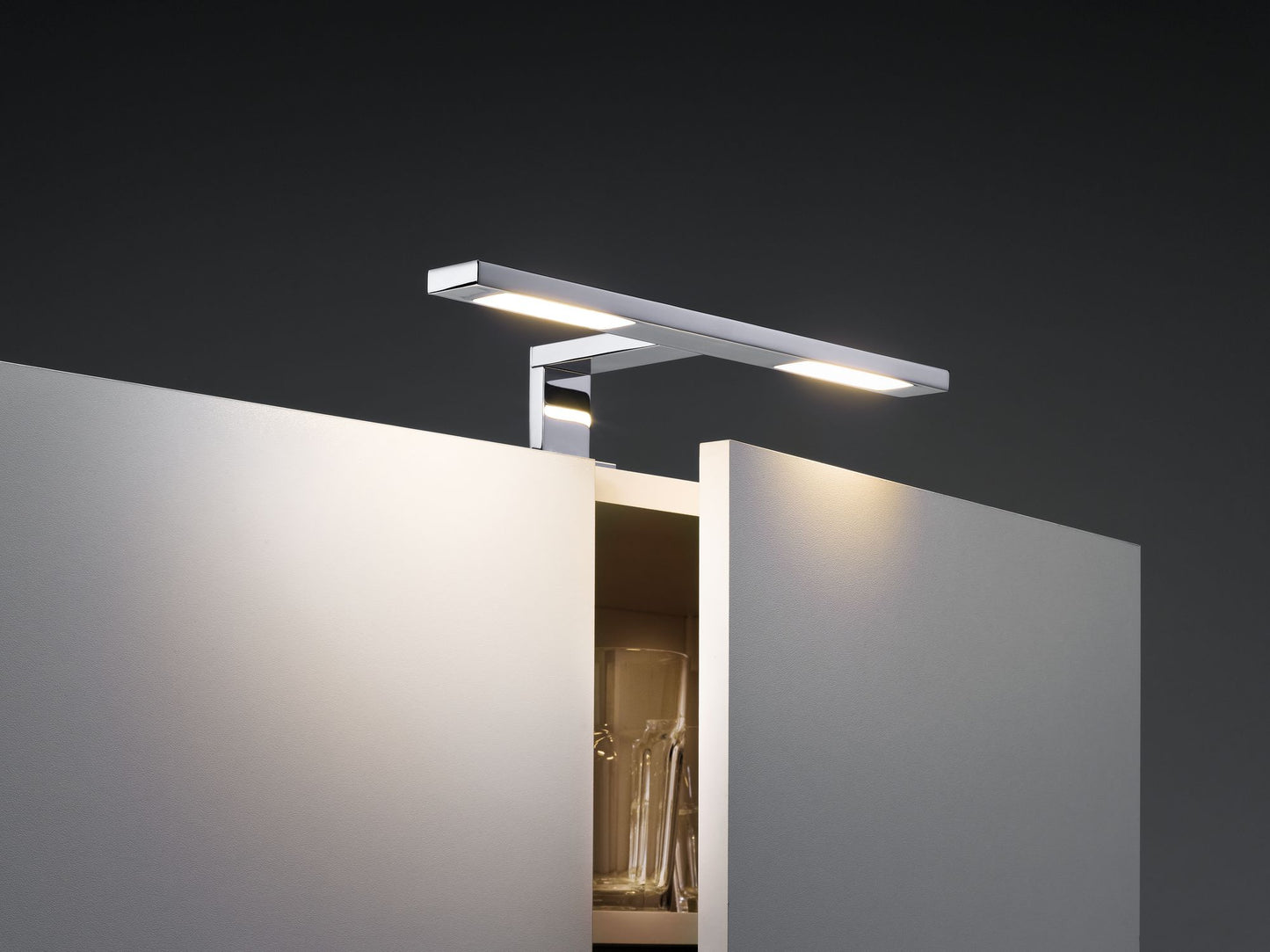 Paulmann Galeria Double Hook LED 2x3,2W 8VA Chrom 230V Metall