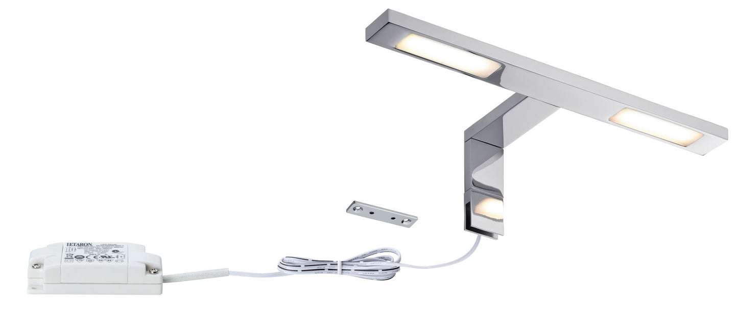 Paulmann Galeria Double Hook LED 2x3,2W 8VA Chrom 230V Metall